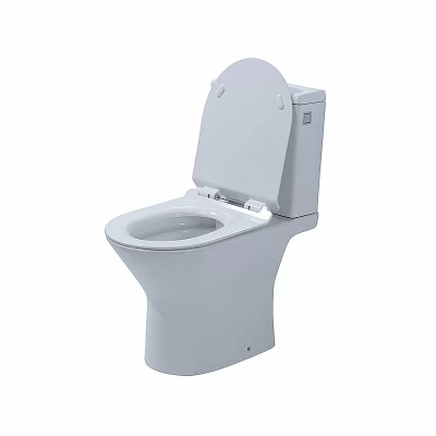Унитаз-компакт Orans Ceramic OLS-WM9902 безободковый, с бачком, с крышкой микролифт