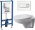Унитаз с инсталляцией Pestan Fluenta Basic SET40006460OW с крышкой микролифт