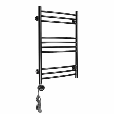 Полотенцесушитель электрический Domoterm Калипсо П10 500x800 ЧРН E черный