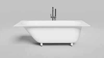 Ванна Salini Ornella AXIS Kit S-Sense 170x80 102414M белая матовая
