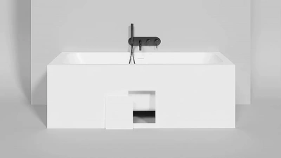 Ванна Salini Orlanda AXIS Kit S-Sense 170x75 103313G белая глянцевая