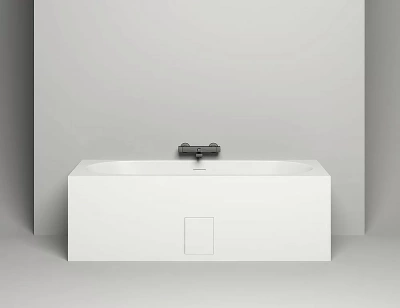 Ванна Salini ORNELLA AXIS KIT S-Sense 180x80 белая матовая