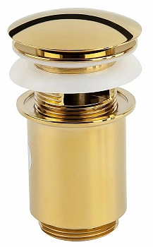 Донный клапан Kaiser 8011Gold золото