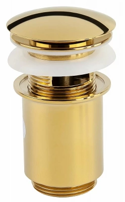 Донный клапан Kaiser 8011Gold золото