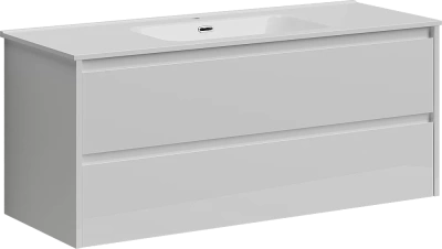 Тумба с раковиной Sancos Libra LB120-1W белый глянец