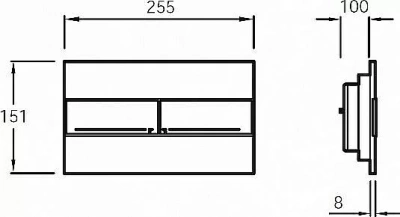 Унитаз подвесной Jacob Delafon STRUKTURA E21741RU-00 безободковый, с крышкой микролифт, с инсталляцией и кнопкой хром
