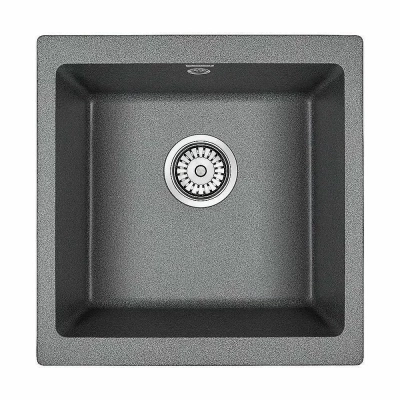 Мойка кухонная Paulmark Brilon PM404800-DG Серая