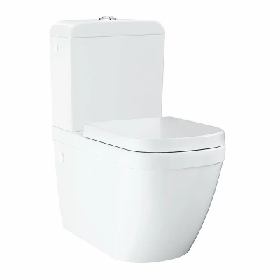 Унитаз Grohe Euro Ceramic 39338H 332 безободковый, с бачком, слив-торнадо
