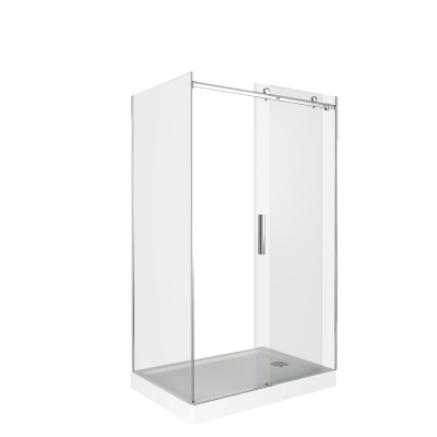 Душевой уголок Good Door Galaxy WTW+SP 120х70 стекло прозрачное/профиль хром