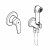 Гигиенический душ Grohe Bauflow 29328000 хром