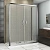 Душевой уголок Good Door Infinity WTW-TD+SP+SP 170х70 стекло матовое/профиль хром