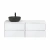 Тумба с раковиной и столешницей BelBagno KRAFT 120 Bianco Opaco