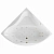 Ванна акриловая EXCELLENT Glamour ULTRA WAEX.GLA15.ULTRA.GL 150x150 белая с гидромассажем