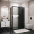 Душевой уголок Grossman Style 120.K33.05.1090.21.10 100x90 профиль черный матовый/стекло тонированное Душевой уголок Grossman Style 120.K33.05.1090.21.10 100x90 профиль черный матовый/стекло тонированное