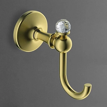 Крючок Art&Max Antic Crystal AM-2686BSJ-DO золото