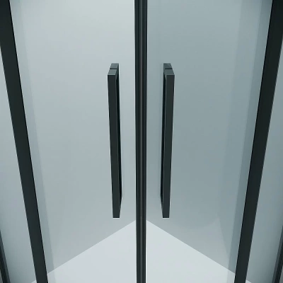 Душевой уголок Grossman Cosmo 301.K33.02.1010.21.00 100x100 профиль черный матовый/стекло прозрачное