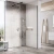 Душевое ограждение Ravak WALK-IN WALL ST 130/W SET-1000 Wall стекло прозрачное/профиль черный
