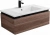 Тумба с раковиной Cezares Slider 80 SLIDER-800-1C-SO-NA орех дымчатый