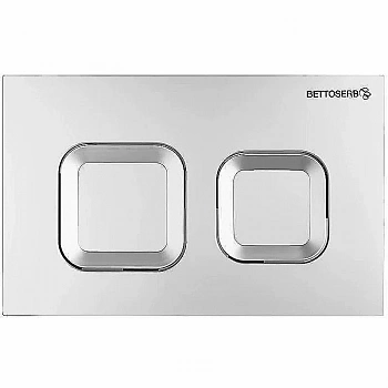 Кнопка для инсталляции Pestan Sava Fix Slim Djerma 40006472 матовый хром