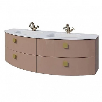 Тумба с раковиной Caprigo Legato 150 четыре ящика