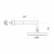 Верхний душ Webert SHOWER SET AC0840794 золото матовое