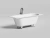 Ванна Salini Ornella AXIS KIT S-Stone 104723MRF 170x70 белая/полностью RAL матовая