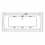 Ванна акриловая EXCELLENT Aquaria Lux SOFT WAEX.AQU18.SOFT.GL 180x80 белая с гидромассажем