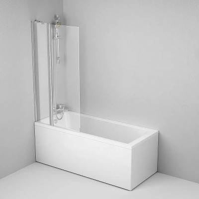 Шторка для ванны AM.PM Gem 80х140 W90BS-D3W5-140CT