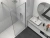 Душевое ограждение Vincea Walk-In VSW-1HS900CLGM 90 стекло прозрачное/профиль вороненая сталь