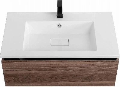 Тумба с раковиной Cezares Slider 80 SLIDER-800-1C-SO-NA орех дымчатый