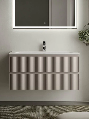 Тумба с раковиной Sancos SNOB R SNR100SM 100 Doha Soft