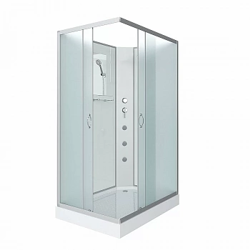 Душевая кабина Niagara Classic NG-43085-14QBKG 100x80 с гидромассажем