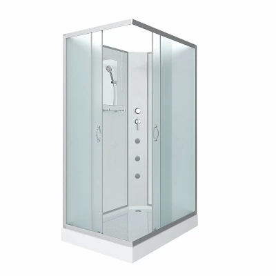 Душевая кабина Niagara Classic NG-43085-14QBKG 100x80 с гидромассажем