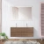 Тумба с раковиной BelBagno KRAFT 4C 140 дуб табак