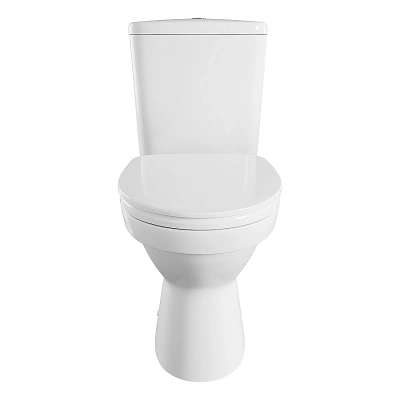 Унитаз напольный Vitra Norm Fit 9844B099-7200 с бачком, с крышкой микролифт, белый