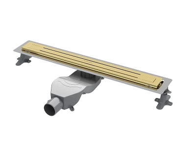 Душевой лоток Boheme Premium Trendy 85 983-80-G золото