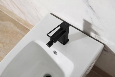 Смеситель для биде GID Niagara L057BMB черный матовый
