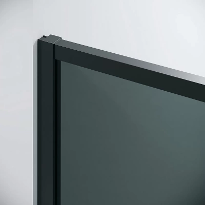 Душевой уголок Grossman Galaxy 120.K33.01.1070.21.10 100x70 профиль черный матовый/стекло тонированное