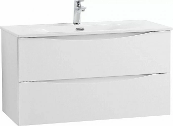 Тумба с раковиной BelBagno MARINO-CER-N-800-2C-SO-BO-P Bianco Opaco