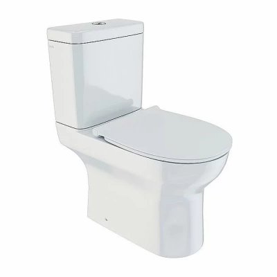 Унитаз-компакт Iddis Drum DRU2DSEi24 безободковый, с бачком, с крышкой микролифт
