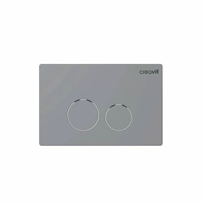 Кнопка для инсталляции Creavit TERRA GP9002.00 серая матовая