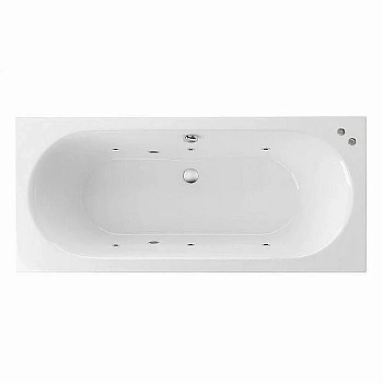 Ванна акриловая EXCELLENT Oceana Slim SOFT WAEX.OCE17S.SOFT.CR 170x75 белая с гидромассажем