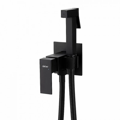 Гигиенический душ Abber DAHEIM AF8226B черный матовый