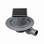 Душевой трап PESTAN Confluo Standard Dry 1 Black Glass с рамкой