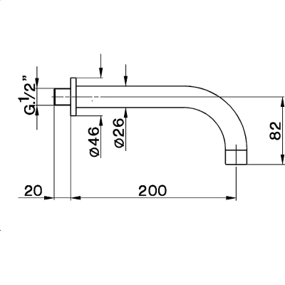 Излив  Cisal Complementi ZA00125021