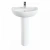 Раковина на пьедестале Vitra Norm Fit 60 6895B099-17780156 белая