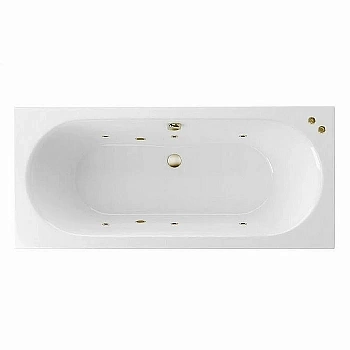Ванна акриловая EXCELLENT Oceana Slim SOFT WAEX.OCE17S.SOFT.BR 170x75 белая с гидромассажем