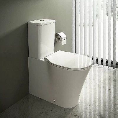 Унитаз напольный Ideal Standard Connect Air E013701 с бачком E073401 белый, безободковый