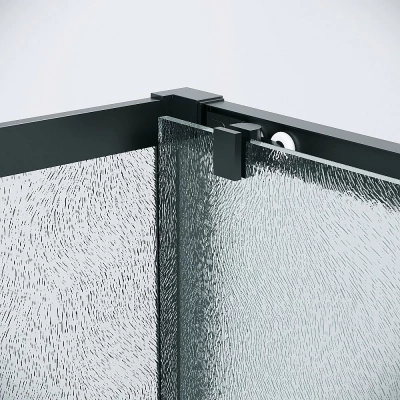 Душевой уголок Grossman Cosmo 120.K33.02.1170.21.02 110x70 профиль черный матовый/стекло шиншилла