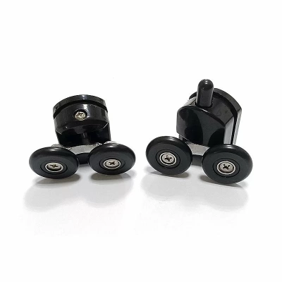 Душевой уголок Abber Schwarzer Diamant AG30180BH-S50B-S50B 180х50 стекло прозрачное/профиль черный